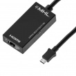 Переходник-адаптер MHL micro USB - HDMI для подключения смартфона к телевизору